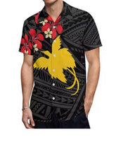 Papua New Guinea: Family Matching - Bird & Hibiscus